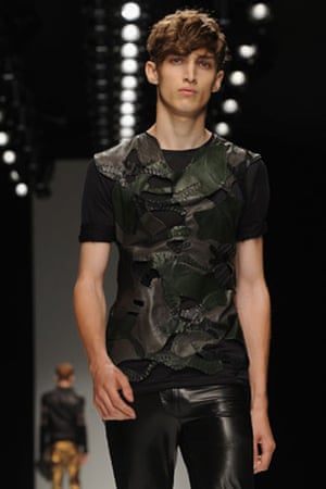 Menswear: A model wears James Long