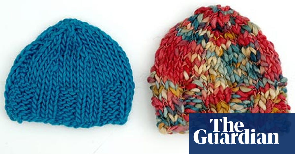A Knitting Pattern For A Winter Hat Life And Style The Guardian