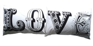 Valentine's homeware: Pair of pillow covers, £29