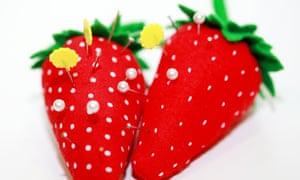 How to make a strawberry pincushion | Life and style | The Guardian