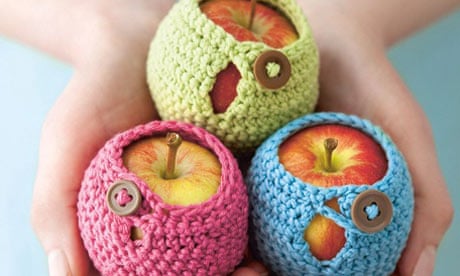 Apple cosies by Mollie Makes