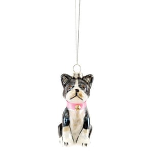Baubles: Glass dog