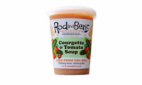 Rod and Ben's courgette and tomato soup