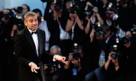 George Clooney at the Venice Film Festival, 2007