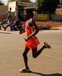 Kenyans: Ethiopian runner