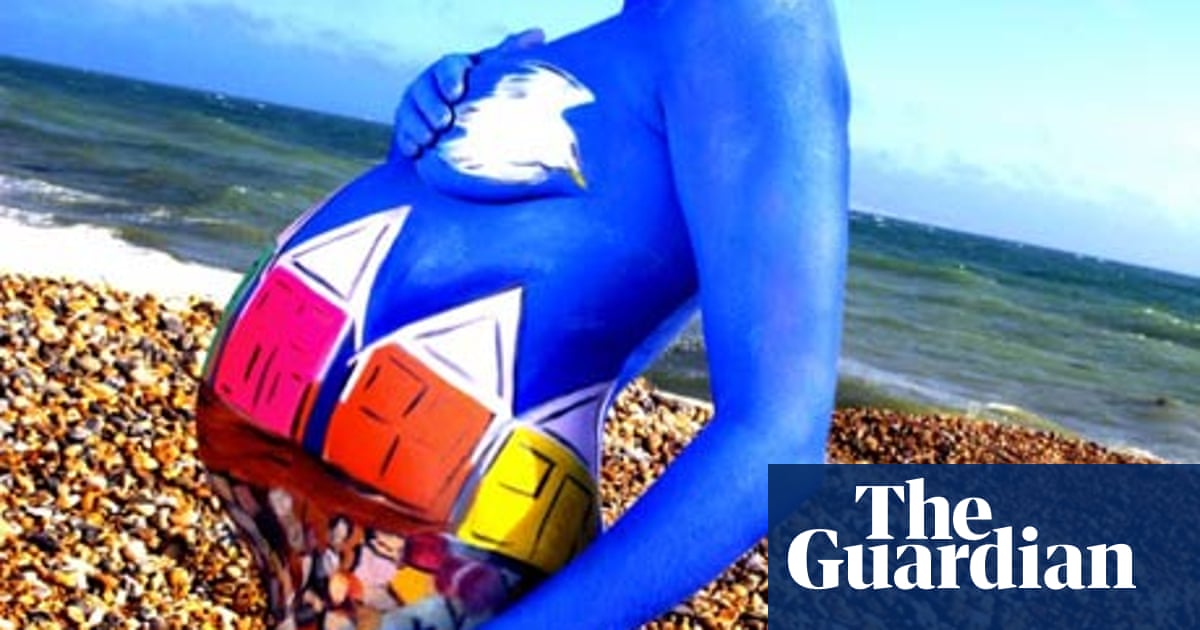 Bump Painting A Pregnancy Trend Life And Style The Guardian