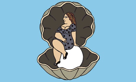Curvy Girl Clipart, Plus Size Woman Graphic by Arte de Catrin