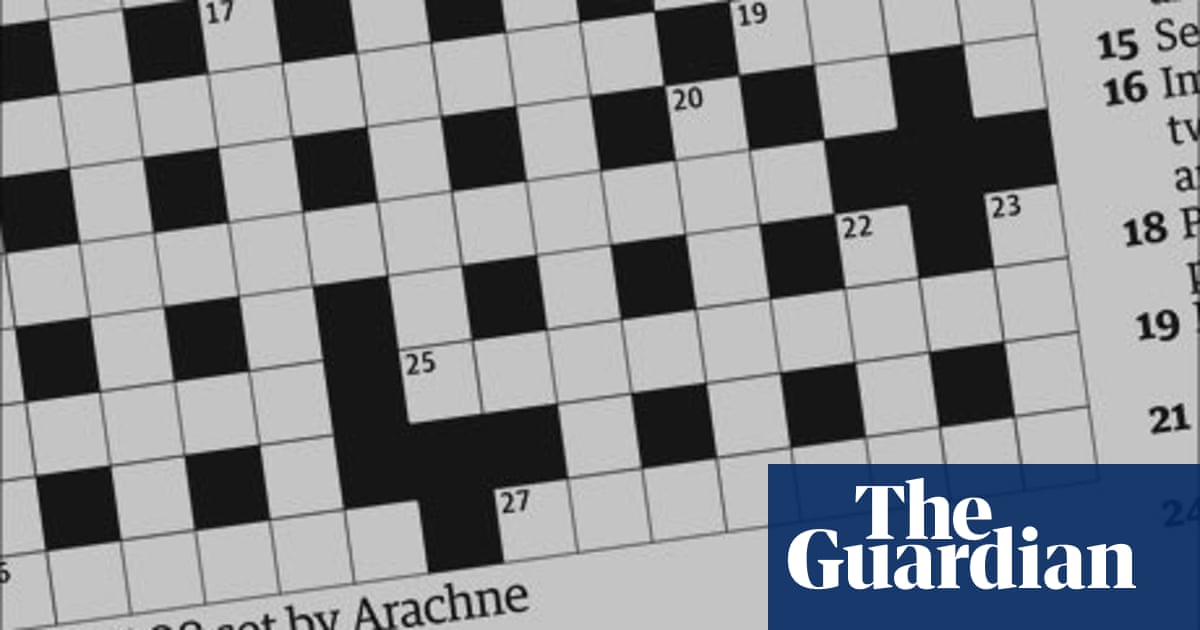 Crossword blog: webchat with Arachne | Crosswords | The Guardian