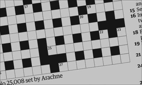 Crossword blog: meet the setter - Arachne | Crosswords | The ...