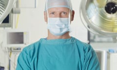 Surgeon in an operating room