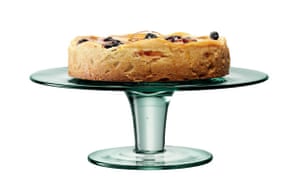 Laura Ashley Red Glass Cake Stand Laura Ashley Red Glass Cake Stand