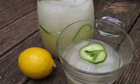 A glass apart … Felicity's perfect lemonade.