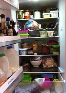 Lucy Mangan's fridge