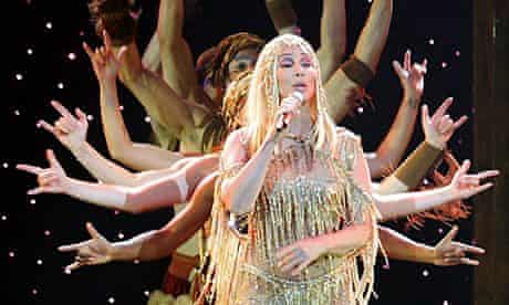 Cher on stagein Germany in 2004