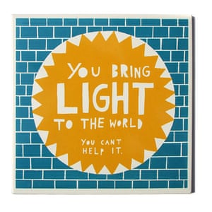 Valentine's day gifts: Rob Ryan tile from Etsy