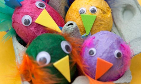 How to blow and then decorate eggs | Craft | The Guardian