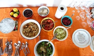 The Veggie Runners, Jayne Rodgers and daughter Bibi have brunch with friends after the Leeds 10K run