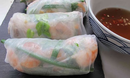 Felicity Cloake's perfect summer rolls.