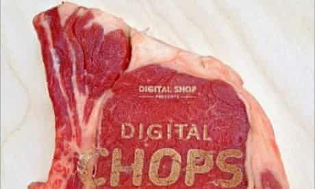Laser-etched meat by IDEO