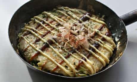 Okonomiyaki pancakes