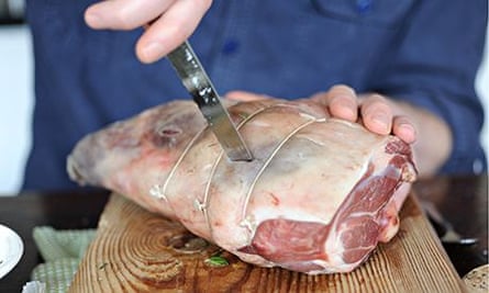 Preparing a Leg of Lamb