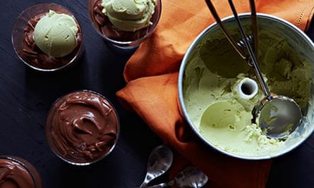 10 best Chocolate and honey pots with avocado ice-cream
