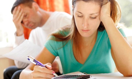 Couple worried about finances