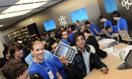 Apple's fast-selling iPad
