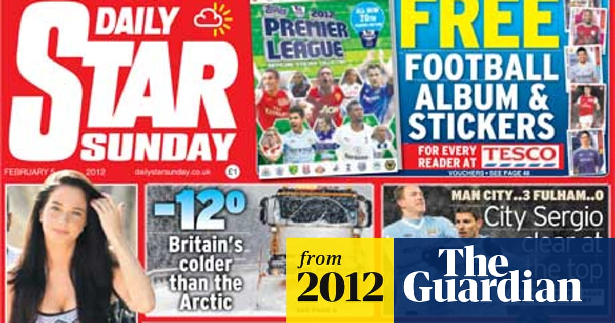 Daily Star Sunday More Than Doubles Circulation Year On Year