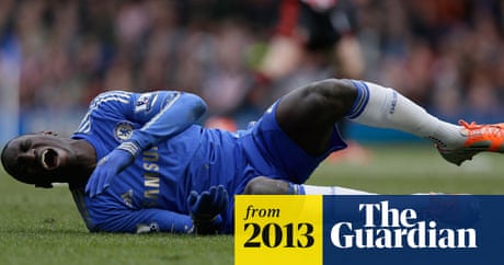 Chelsea Face Anxious Wait Over Demba Ba Ankle Injury Football The Guardian