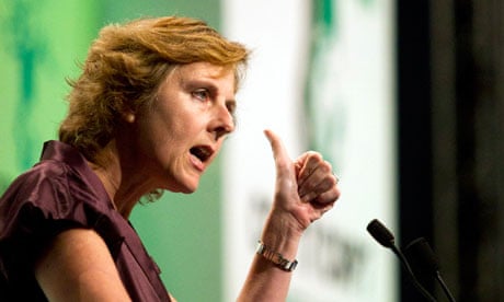 European Union climate commissioner Connie Hedegaard at the Durban conference