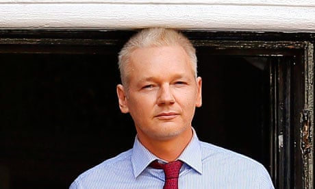 Julian Assange speaks from Ecuador's embassy in London