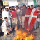 Pakistan protest against Danish cartoons