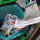 Waste copies of the London Paper and London Lite