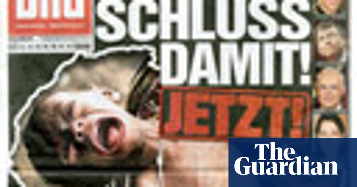 Geldof makes a splash as Bild editor | Newspapers & magazines | The Guardian