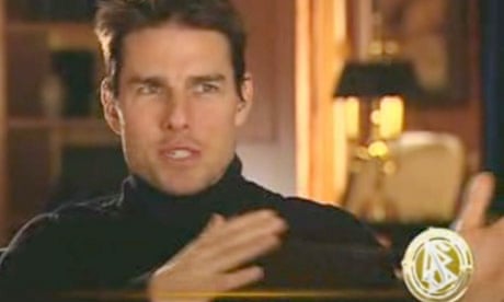Tom Cruise talking about scientology - for viral video chart