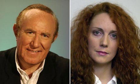 Andrew Neil and Rebekah Wade - composite photo