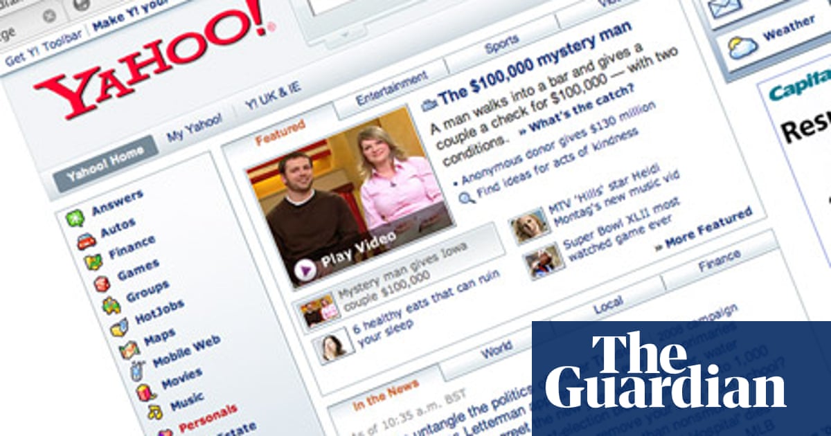 Yahoo Set To Reject Microsoft Bid Yahoo Takeover The Guardian