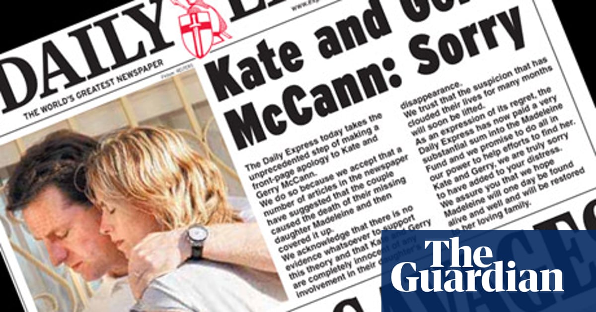 Desmond Blamed For Mccann Stories Daily Express The Guardian Desmond Blamed For Mccann Stories Daily Express The Guardian