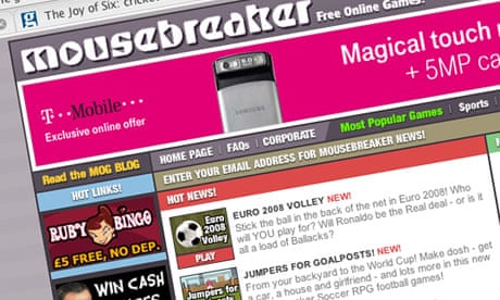 IPC games website Mousebreaker boosts ad opportunities