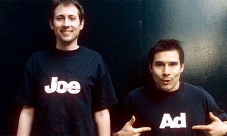 Adam Buxton and Joe Cornish - Adam and Joe Show. Photograph: Andy Hall/Rex
