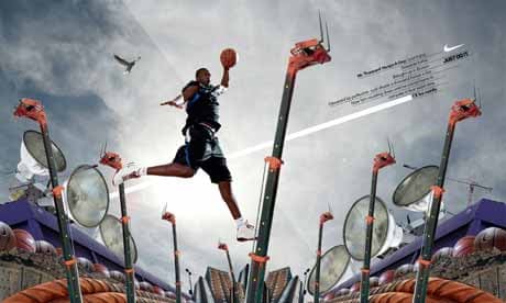 Olympics: Nike aims cash in on | Advertising | The Guardian
