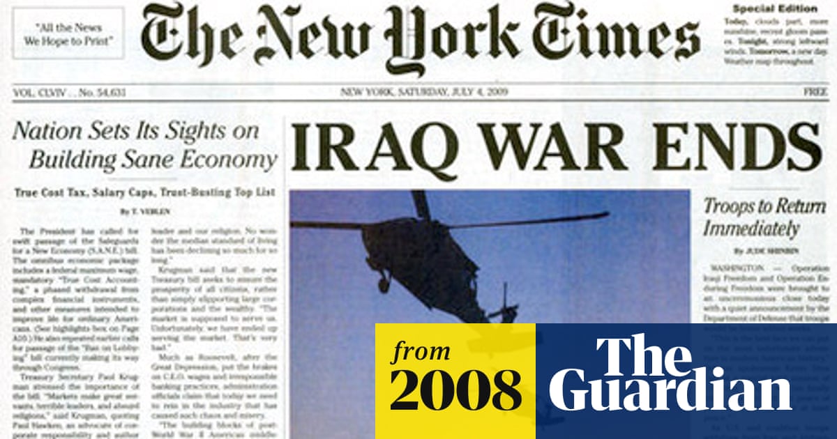 New York Times 'special edition' spoof perplexes readers Media The