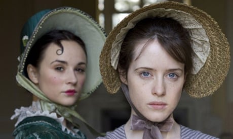 Emma Pierson and Claire Foy in Little Dorrit