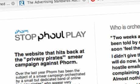 Phorm 'Stop Phoul Play website'