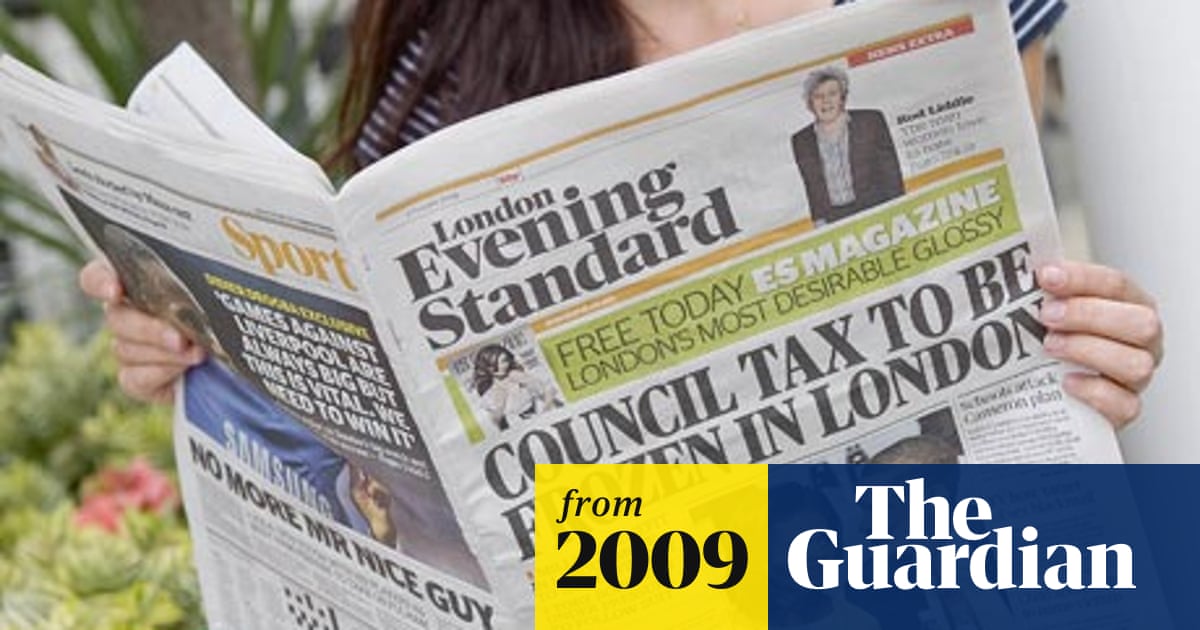 Subeditors Worst Hit In London Evening Standard Cuts Evening Standard The Guardian