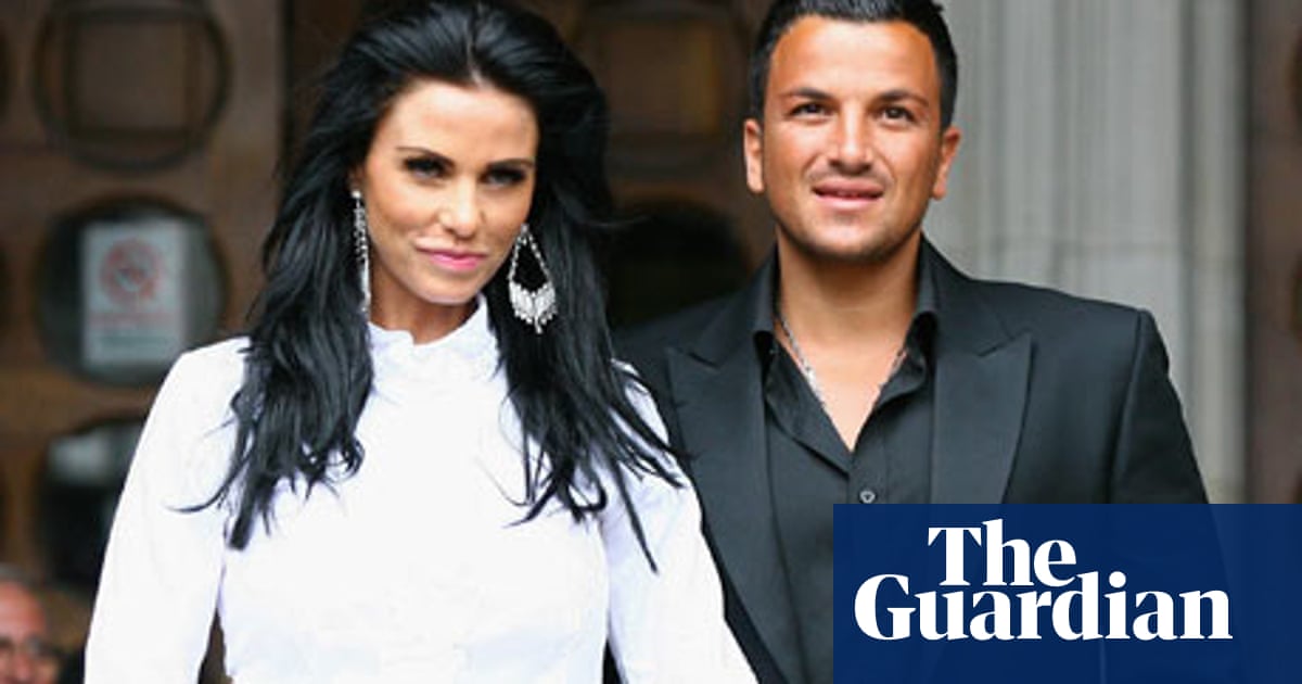 Katie Price And Peter Andre To Split After Four Years Of Marriage Katie Price The Guardian