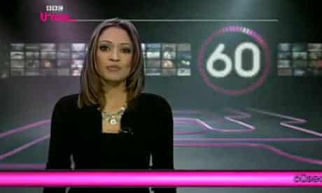 BBC Three 60 Seconds News screengrab