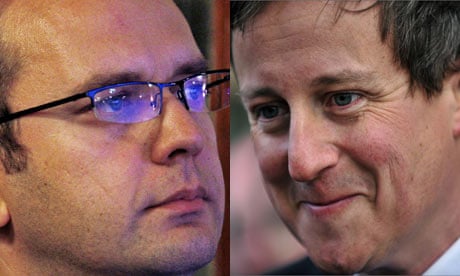 Andy Coulson and David Cameron montage