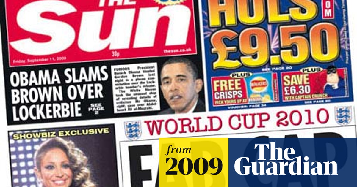 The Sun Is Only Popular Daily To Record Monthly Circulation Rise Abcs The Guardian